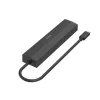 Hama 00200144 koncentrator interfejsu USB 3.2 Gen 1 (3.1 Gen 1) Type-C 5000 Mbit/s Czarny