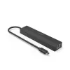 Hama 00200144 koncentrator interfejsu USB 3.2 Gen 1 (3.1 Gen 1) Type-C 5000 Mbit/s Czarny