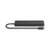 Hama 00200144 koncentrator interfejsu USB 3.2 Gen 1 (3.1 Gen 1) Type-C 5000 Mbit/s Czarny