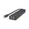Hama 00200144 koncentrator interfejsu USB 3.2 Gen 1 (3.1 Gen 1) Type-C 5000 Mbit/s Czarny