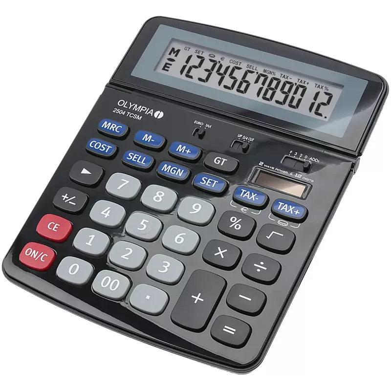 Kalkulator finansowy Olympia 2504 biurkowy