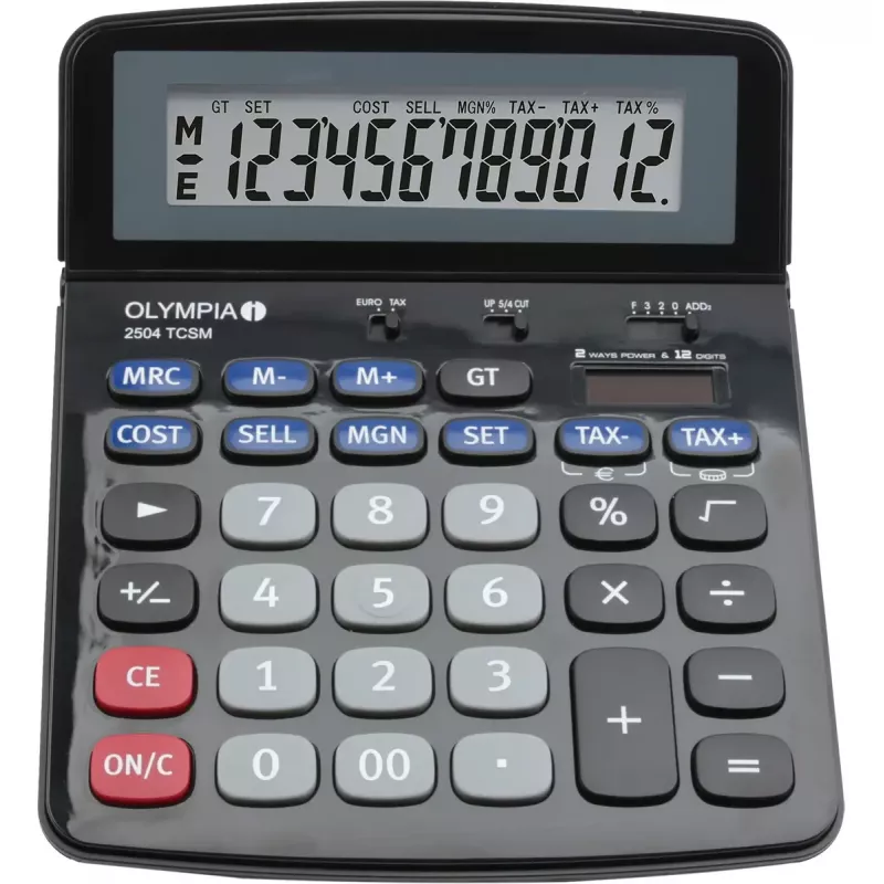 Kalkulator finansowy Olympia 2504 biurkowy