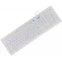 KeySonic KSK-8031INEL-Wh (DE) klawiatura przemysłowa USB QWERTZ niemiecki biały