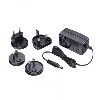 Lindy 12VDC 1.25A Zasilacz wielokrajowy, 5.5/2.1mm, 100-240 V, 50/60 Hz, 15 W, 12 V, AC-to-DC, 1.25 A