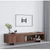 Manhattan Uchwyt ścienny do telewizora i monitorów (stały ultracienki), Do ekranów od 23 inch do 42 inch, Kompatybilność VESA: wszystkie pomiędzy 75x75 mm a 200x200 mm – sprawdź wymiary czterech otworów montażowych z tyłu ekranu, aby upewnić się, że pasuje, Maks. 45 kg, Czarny, Uchwyt