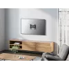 Manhattan Uchwyt ścienny do telewizora i monitorów (stały ultracienki), Do ekranów od 23 inch do 42 inch, Kompatybilność VESA: wszystkie pomiędzy 75x75 mm a 200x200 mm – sprawdź wymiary czterech otworów montażowych z tyłu ekranu, aby upewnić się, że pasuje, Maks. 45 kg, Czarny, Uchwyt