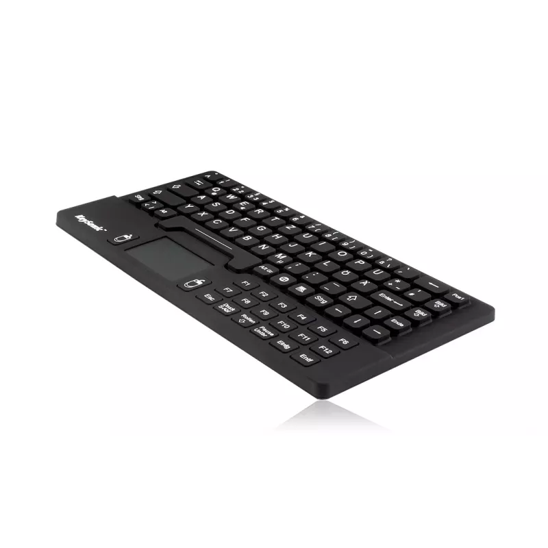 KeySonic KSK-5031IN (DE) klawiatura uniwersalna USB QWERTZ niemiecka czarna