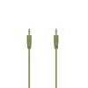 Kabel audio Hama Flexi-cienki 0,75 m 3,5 mm zielony męski na męski