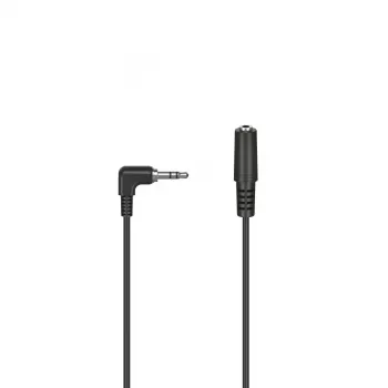 Kabel audio Hama 00205197 0,2 m wtyk 2,5 mm – gniazdo 3,5 mm czarny