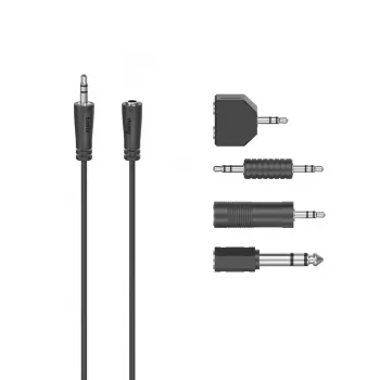Audio kabel Hama 00205122 2.5m 3.5mm Male to Male Czarny