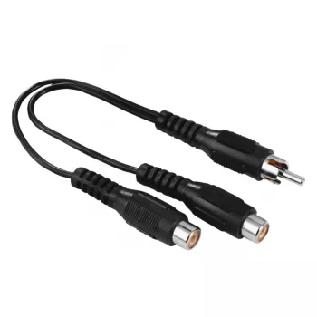 Hama 00205183 Kabel audio RCA 2 x RCA Czarny