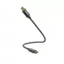 Hama 00201604 kabel USB USB 2.0 0,2 m USB C Czarny