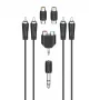 Kabel audio Hama 00205175 2,5m 2xRCA męski czarny