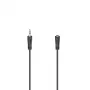 Hama 00205119 kabel audio 1.5 m 3.5mm Czarny