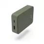 Hama Colour 10 Power Pack, 10000 mAh, 2 wyjścia: USB-C, USB-A, zielony