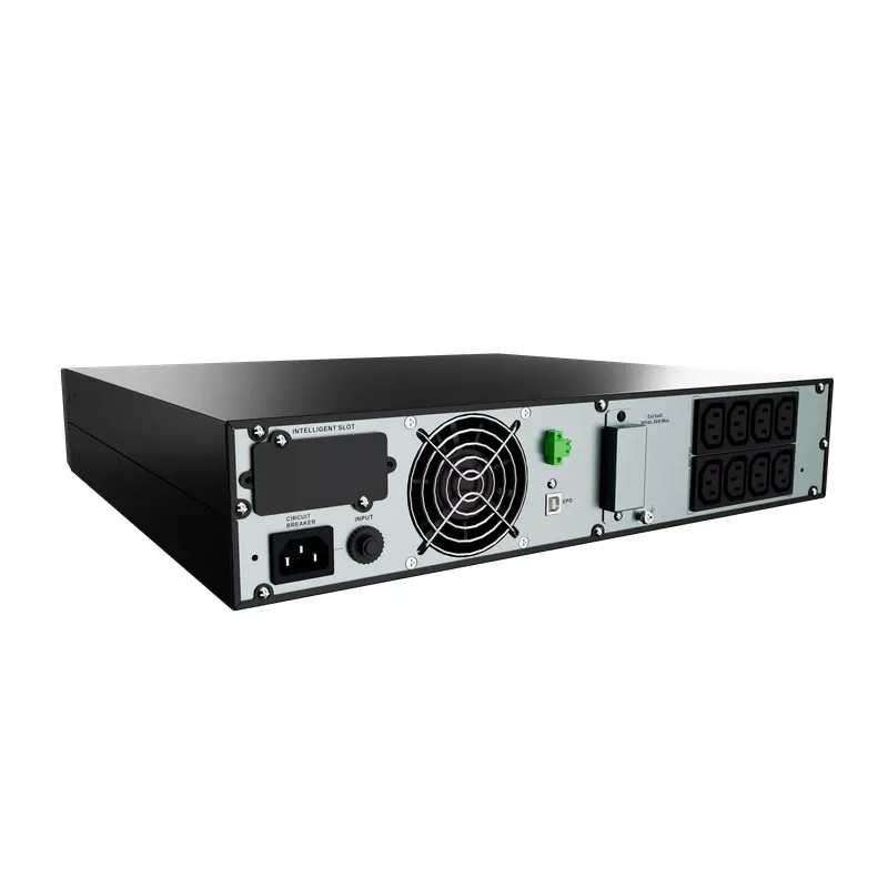 Vertiv Liebert GXE3-1500IRT2UXL zasilacz awaryjny (UPS) podwójna konwersja (Online) 1,5 kVA 1350 W 8 gniazd AC