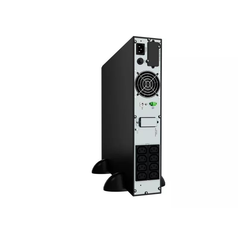 Vertiv Liebert GXE3-1500IRT2UXL zasilacz awaryjny (UPS) podwójna konwersja (Online) 1,5 kVA 1350 W 8 gniazd AC