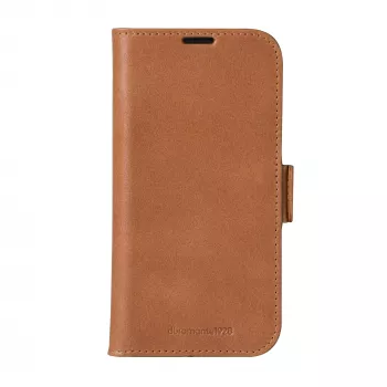 Etui z klapką dbramante1928 Copenhagen iPhone 16 Tan 3 kieszenie na karty