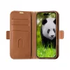 Etui z klapką dbramante1928 Copenhagen iPhone 16 Tan 3 kieszenie na karty