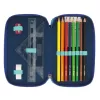 Herlitz TriCase Dip Dye 31 szt. Niebieski Turkusowy Poliester 190x115x70 mm