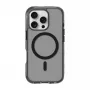 Etui na telefon LAUT CRYSTAL MATTER X do iPhone 16 Pro, przezroczysto-czarne, PC+TPU, na ekran 6,1 cala