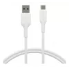 dbramante1928 re-charge - Kabel 1m USB-A na USB-C - W, 1 m, USB A, USB C, USB 2.0, 0,48 Gbit/s, Biały