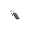 Rapoo UCM-2005 karty/adaptery interfejsów 3,5 mm DisplayPort HDMI RJ-45 USB 3.2 Gen 1 USB Type-C