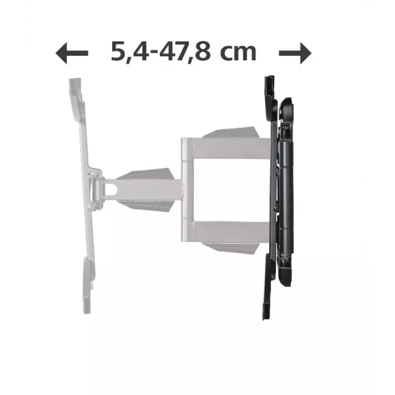 Uchwyt ścienny do telewizora Hama, obrotowy, uchylny, wysuwany, 191 cm (75) do 45 kg