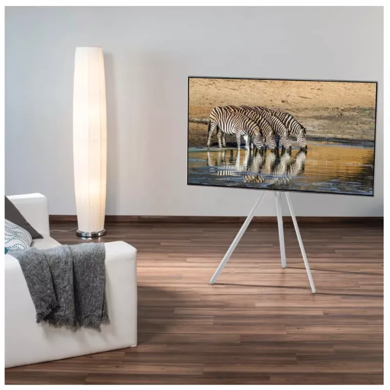 Uchwyt/stojak pod telewizor Hama 00220871, 190,5 cm (75 cali), biały