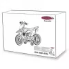 Motocykl do jazdy Jamara Power Bike zasilany bateriami 4 koła