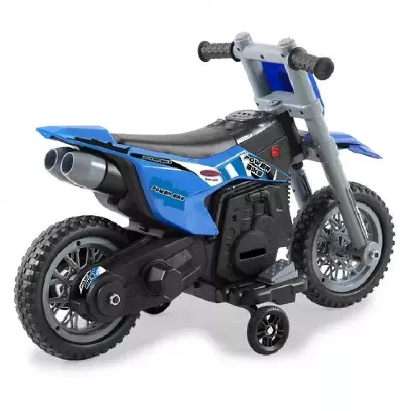 Motocykl do jazdy Jamara Power Bike zasilany bateriami 4 koła