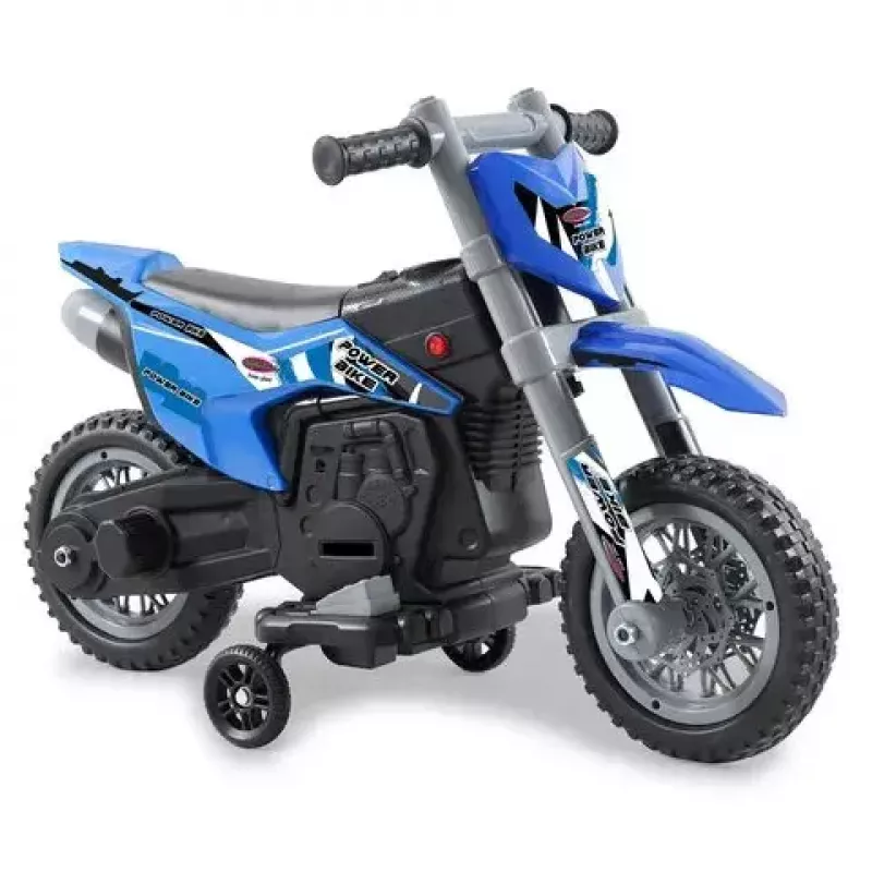 Motocykl do jazdy Jamara Power Bike zasilany bateriami 4 koła