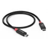Hama 00200788 Kabel USB 1 m USB C Czarny