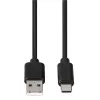 Kabel USB Hama 00200907 USB 2.0 0,9 m USB C USB A Czarny