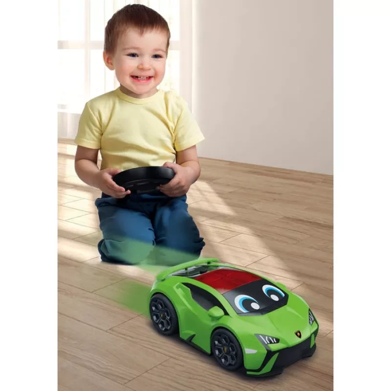Baby My First Lamborghini, Samochód, 2 lata Baby My First Lamborghini. Typ: Samochód, Zalecany wiek (min.): 2 lata, Dźwiękowa