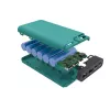 Przenośna ładowarka RealPower PB-15000C 15000 mAh