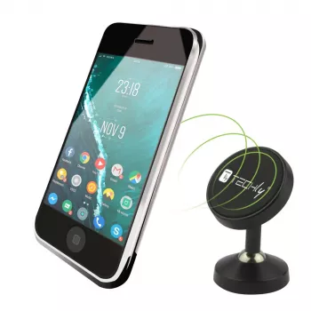 Uchwyt Techly I-SMART-UNI7 Uchwyt pasywny Telefon komórkowy/Smartfon Czarny