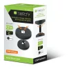 Uchwyt Techly I-SMART-UNI7 Uchwyt pasywny Telefon komórkowy/Smartfon Czarny