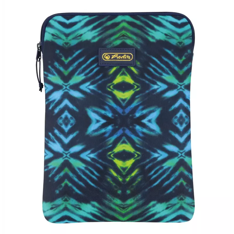 Pokrowiec Herlitz New Batik 26,7 cm Czarny Niebieski Zielony