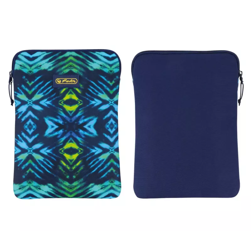 Pokrowiec Herlitz New Batik 26,7 cm Czarny Niebieski Zielony