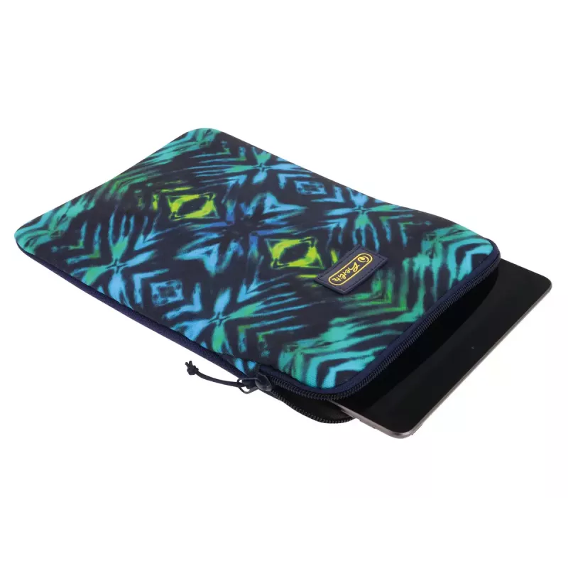 Pokrowiec Herlitz New Batik 26,7 cm Czarny Niebieski Zielony