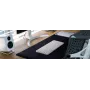 Klawiatura KeySonic KSK-5020BT-S (DE) biurowa Bluetooth QWERTZ niemiecka Aluminium, Biała