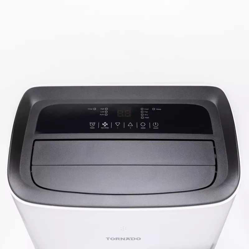 TORNADO TPYAB-09ABG | 9,000 BTU (2.64 kW) Przenośny klimatyzator i pompa ciepła, Wi-Fi