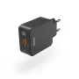 Hama Qualcomm® Quick Charge™ 3.0 Smartfon Czarny AC Szybkie ładowanie Wewnętrzna
