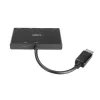 Lindy 4 Port Display Port 1.2 MST Hub, DisplayPort, DisplayPort, 1920 x 1080 (HD 1080), 3840 x 2160, Czarny, Akrylonitryl-butadien-styren (ABS), CE, UKCA, FCC, RoHS i REACH