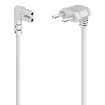 Kabel zasilający Hama 00221102 biały 5 m Wtyczka zasilająca typu C Złącze C7