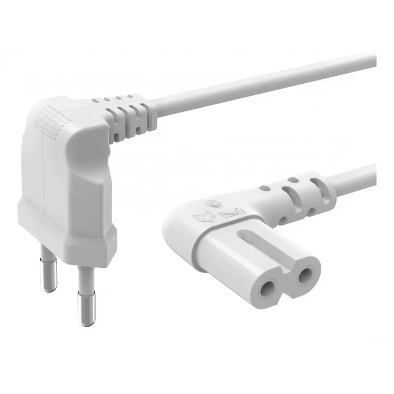 Kabel zasilający Hama 00221102 biały 5 m Wtyczka zasilająca typu C Złącze C7