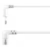 Kabel zasilający Hama 00221102 biały 5 m Wtyczka zasilająca typu C Złącze C7