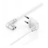Kabel zasilający Hama 00221102 biały 5 m Wtyczka zasilająca typu C Złącze C7