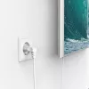 Kabel zasilający Hama 00221102 biały 5 m Wtyczka zasilająca typu C Złącze C7